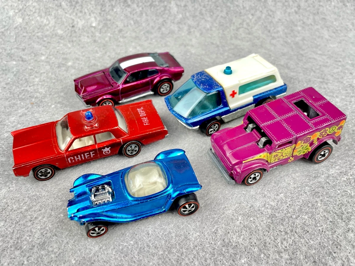 ミニカー Hot Wheels Real Riders AMBULANCE Hot Wheels Ambulance - red Fire Squad Series 1/4 7 Spoke | Amazon