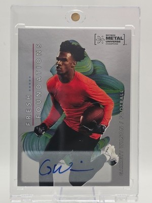 2022 SKYBOX METAL UNIVERSE FF27 GARRETT WILSON FRESH FOUNDATIONS AUTO /199