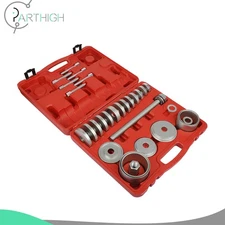31Pcs Front Wheel Drive Hub Bearing Puller Remover Install Removal Tool Kit Set