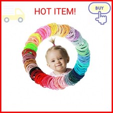 200PCS Small Hair Ties,No Crease Baby Hair Ties,Elastic Hair Ponytail Holder Hai