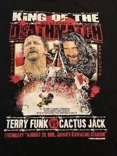 Cactus Jack & Terry Funk Death Match T-Shirt Cotton Tee S To 234XL MO434