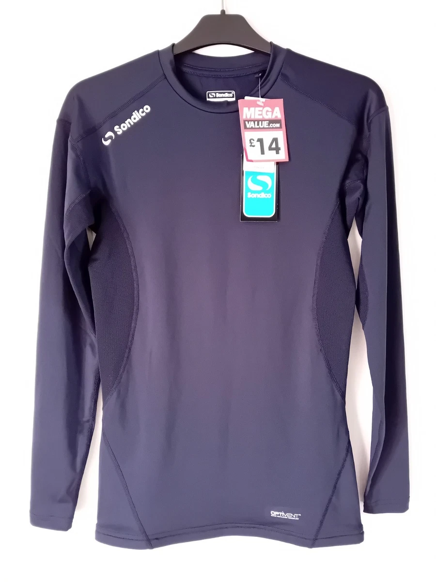 Sondico Haut Thermique à Manches Longues, Jaune, Taille Unique Homme