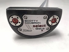 Scotty Cameron Select GoLo S Center Shaft Black Putter 34" Mens RH