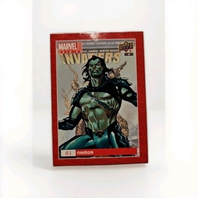 #81 NAMOR 2019-20 2020 Upper Deck Marvel Annual INVADERS AVENGERS