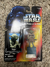 Kenner Star Wars Power Of The Force Yoda Action Figure small dent