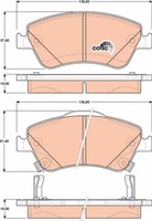 TRW BremsbelÄGe Bremsbelagsatz Vorne Passend FüR Toyota Auris Corolla