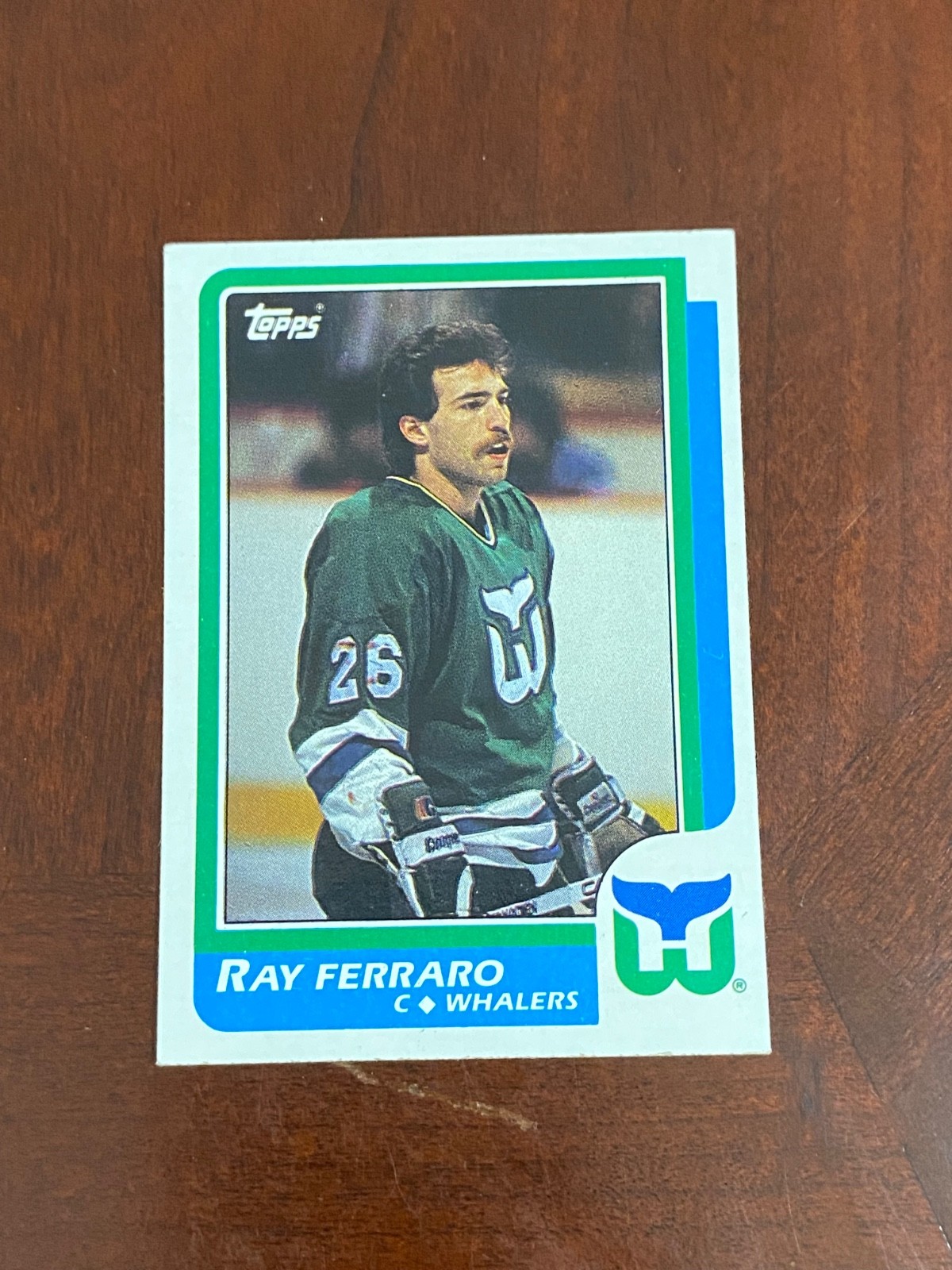 Ray Ferraro #160 (Hockey Cards 1986 Topps) — is it worth grading?