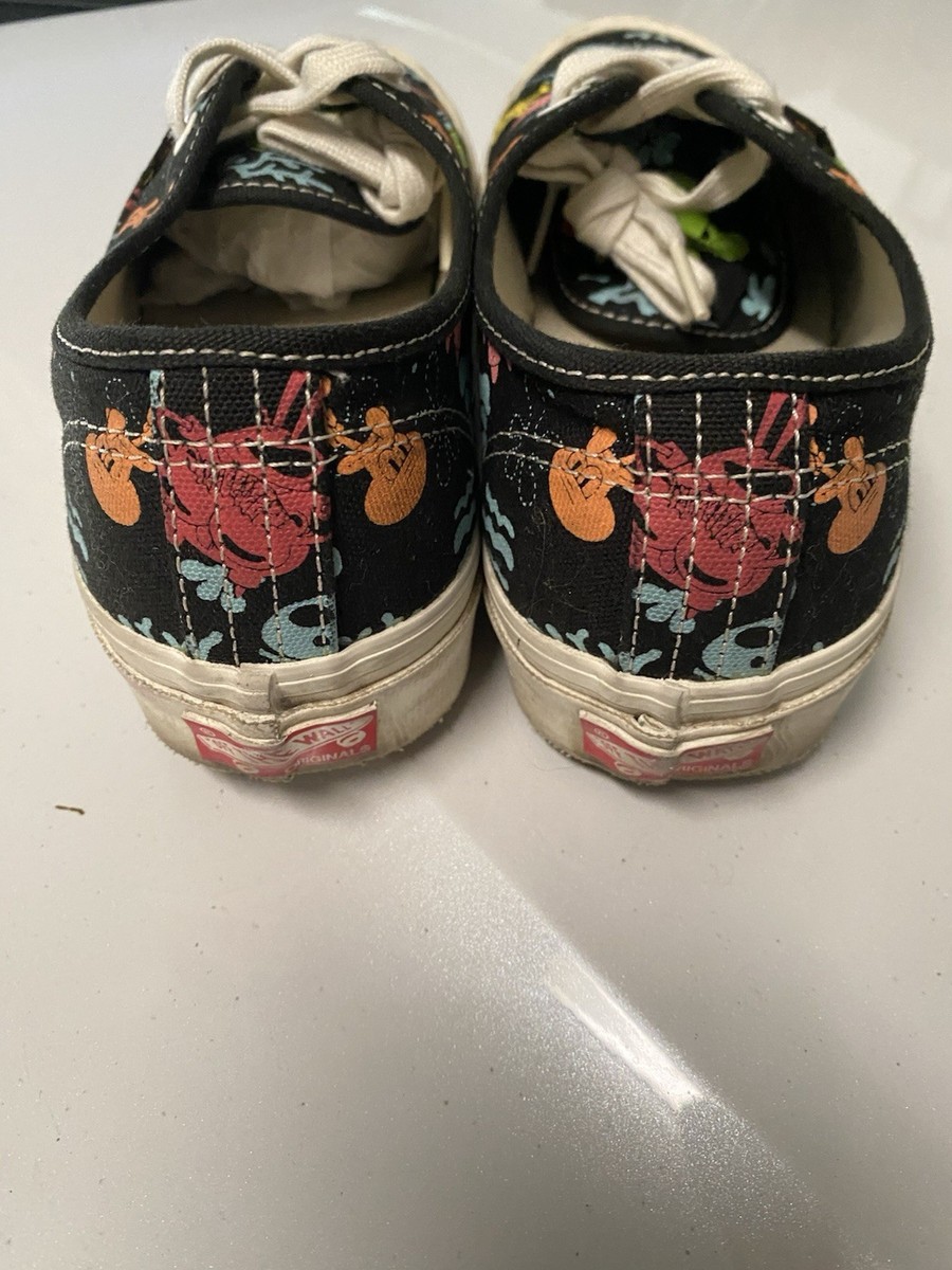 Vans vault SpongeBob Bob men's 7 authentic rare | eBay