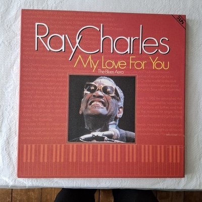Ray Charles - My love for you- The blues area, 3 Lp's,Box mit 31 Songs