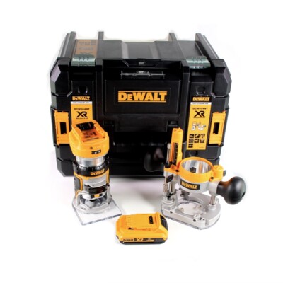 DeWalt DCW 604 NT Akku Kombifräse 18V 55mm + 1x Akku 2,0Ah in TSTAK - ohne Lader