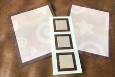 VINTAGE Creative Memories GRAFFITI STICKERS & PHOTO MOUNT MAT KIT *