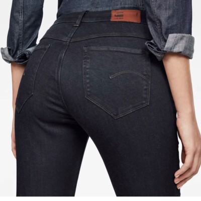 Sale! $170 G-Star RAW Shape High super skinny jeans Rinsed