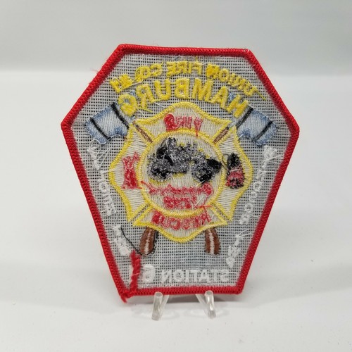 Vintage Hamburg Windsor Tilden TWP Station 61 Fire Department 3.75"x4