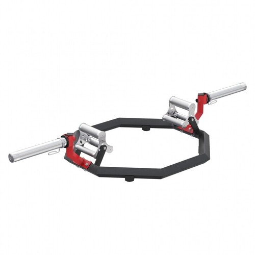GORILLA SPORTS® Hex Bar Trap 50mm Olympia Hantelstange Hexagon Kreuzheben Stahl - Bild 12 von 12