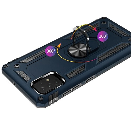 Para Samsung Galaxy A23 5G Estuche Soporte Magnético Anillo Metal Soporte + Vidrio Templado - Imagen 7 de 26