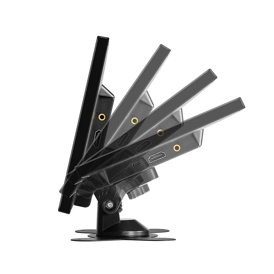 9" Inch LCD Monitor Built-in HDMI AGV AV Speaker PC PS4 TV DVD DVR CCTV Car DSLR - Image 4 of 4