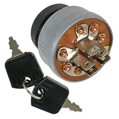 SPARES2GO Ignition Switch for MOUNTFIELD 1228H 1228M 1436M 725M Lawnmower