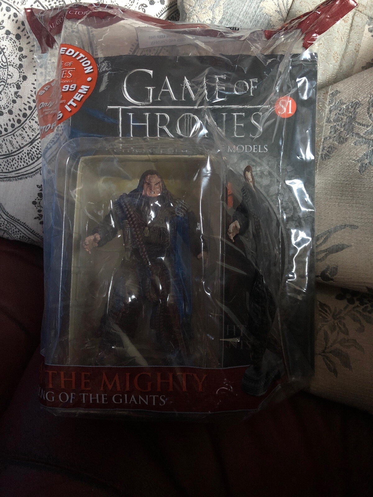 GAME OF THRONES MAG THE MIGHTY EAGLEMOSS FIGURE COLLECTOR'S MODEL S1 SPECIAL EDI