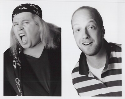 Sam Kinison + Chris Elliott (1980s)   Hollywood Collectable Photo M 466