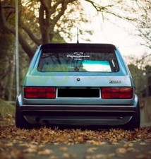 GTI Design Roof Boot Lid Spoiler for VW Golf 1 1973-1983 Black matt