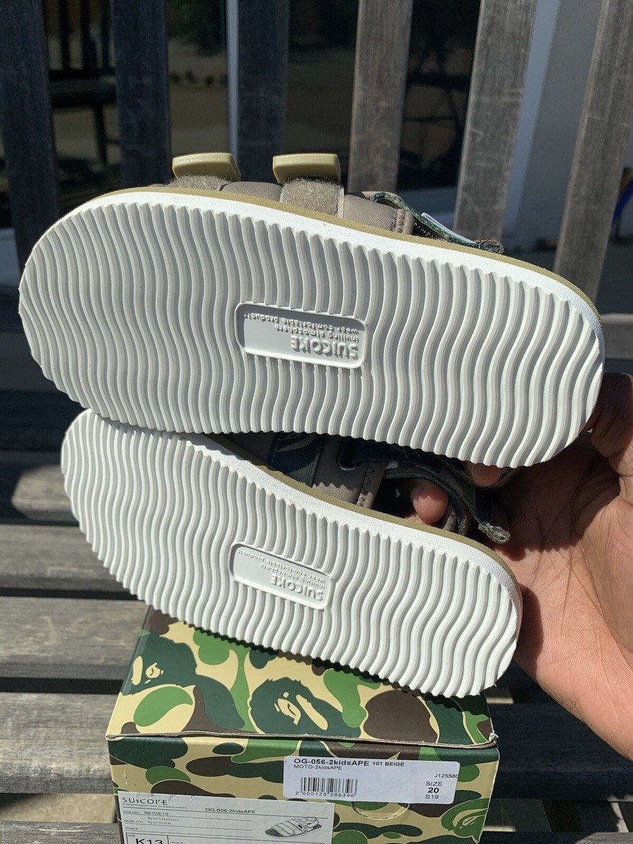 サンダル BAPE X SUICOKE MOTO-2 K