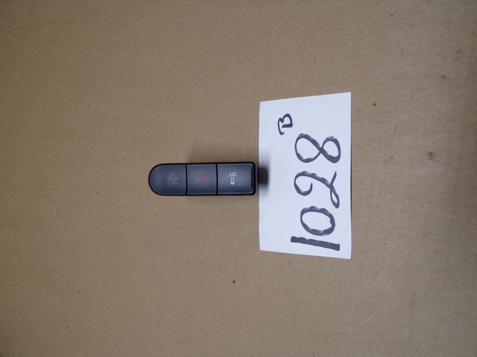 07 08 09 10 Ford Edge Hazard Traction Switch Control Power #1028-B 