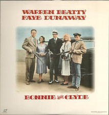 Bonnie and Clyde Laserdisc, Warren Beatty  Faye Dunaway