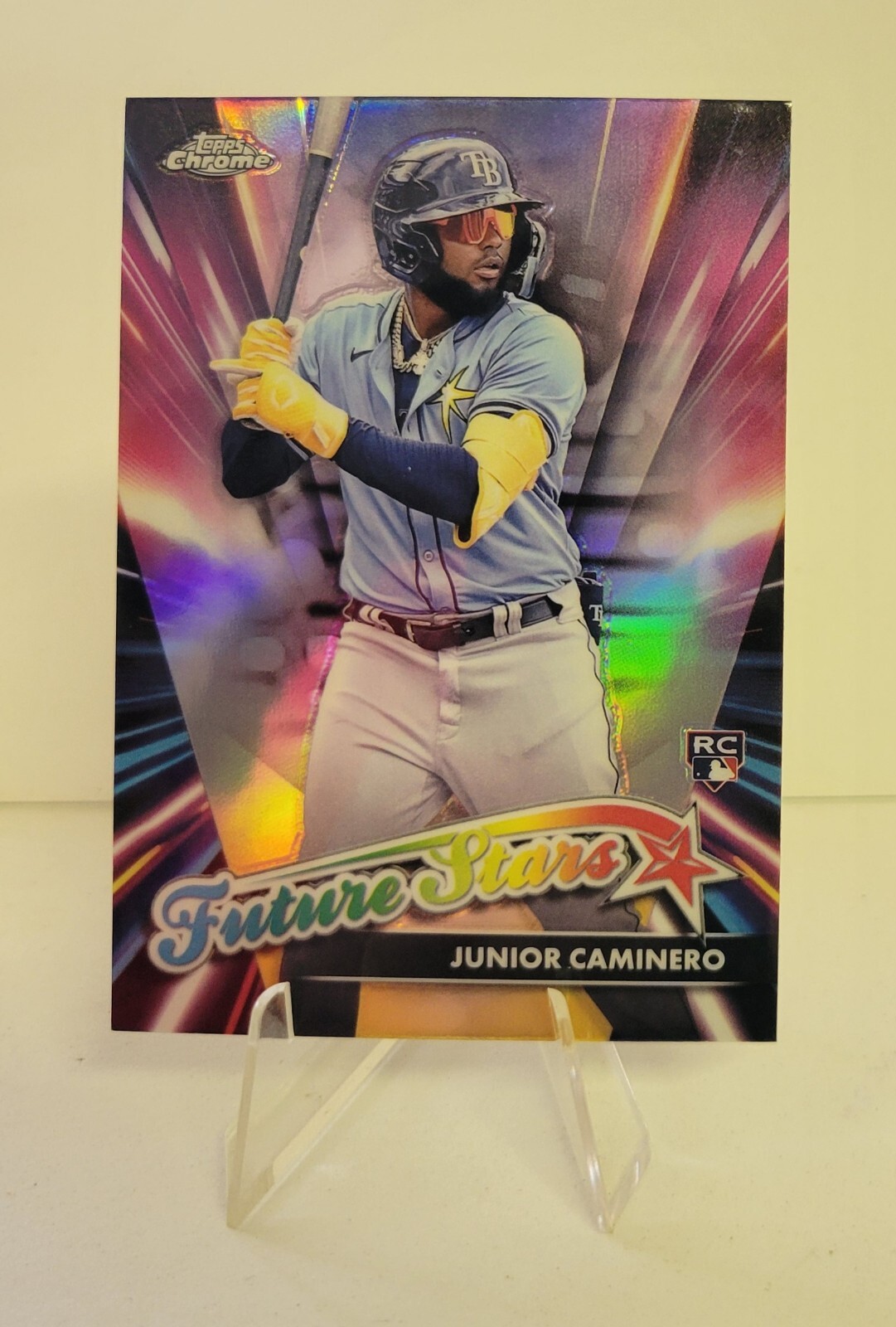 2024 Topps Chrome Update Series - Future Stars #FSU-18 Junior Caminero RC