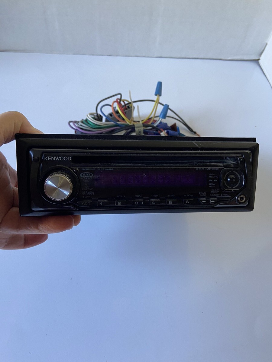 Kenwood KDC- MP 238 Car Stereo FM-Am Radio CD Player MP-3 | eBay