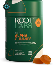 Root Labs10-1 Alpha Gummies 4000 mg Shilajit I 75 Fulvic Acid KSM 66 Ashwagand