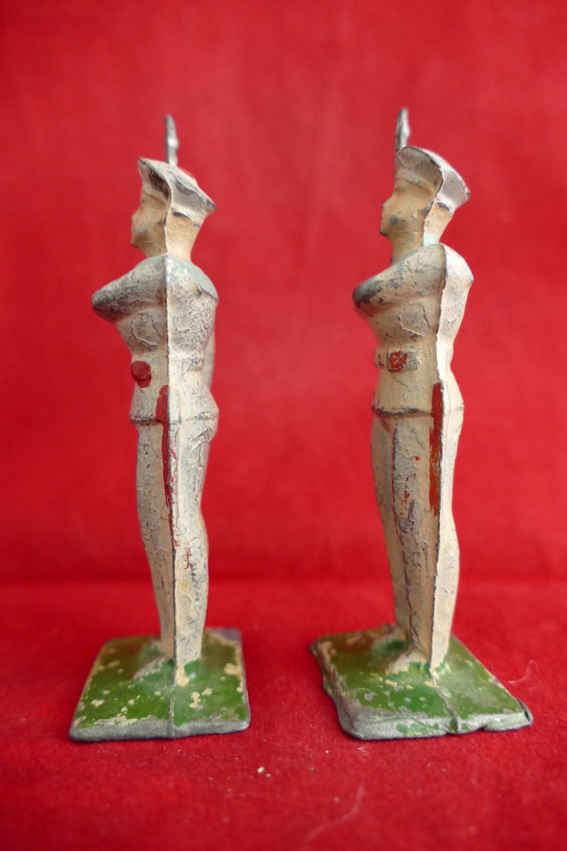 Soldat De Plomb Creux Marine Française WW1, "6 Marins Au Garde à Vous", 65mm, Collection