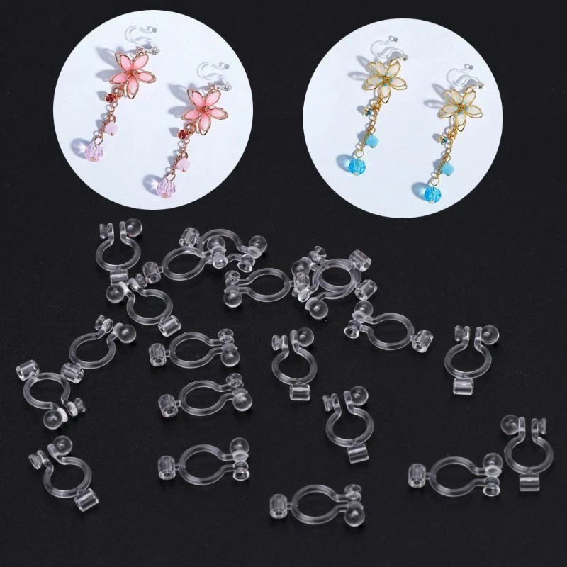 Roctee 24 Piece 4 Styles Clip On Earrings Converter India | Ubuy