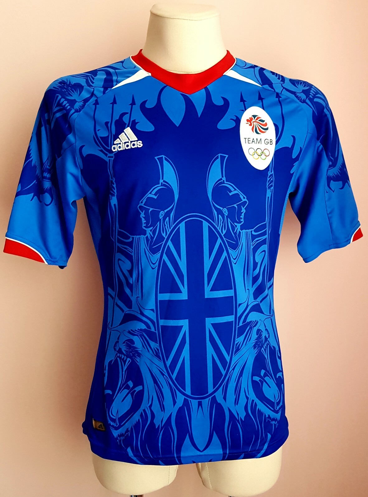 Great Britain 2012 Home National Team Olympic Games Football Adidas shirt