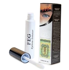 FEG Eyebrow Enhancer Growth Length Thickness Darkness Serum 100% Natural 3ml