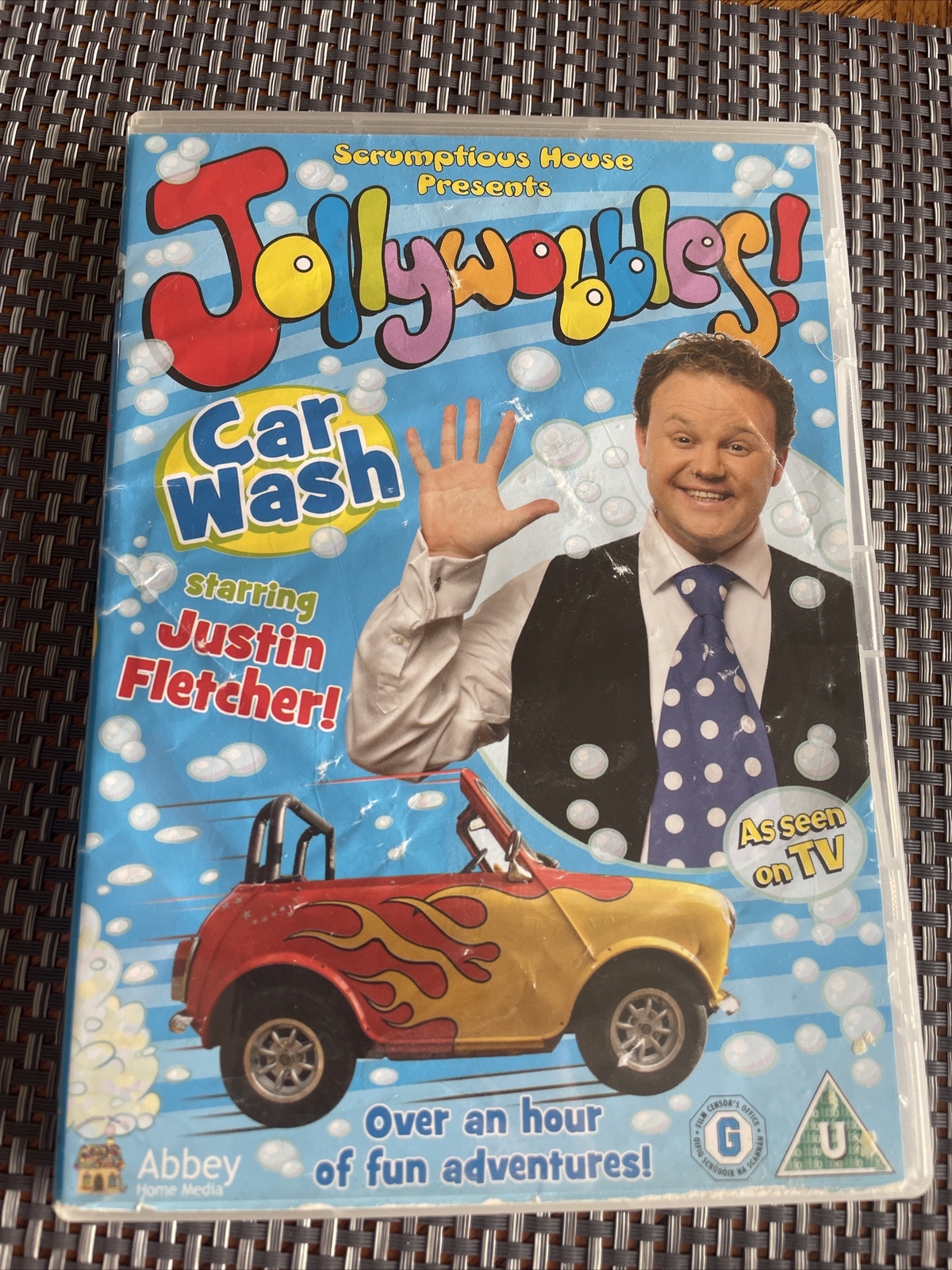 ** JOLLYWOBBLES! CAR WASH JUSTIN FLETCHER ** DVD Children's DVD
