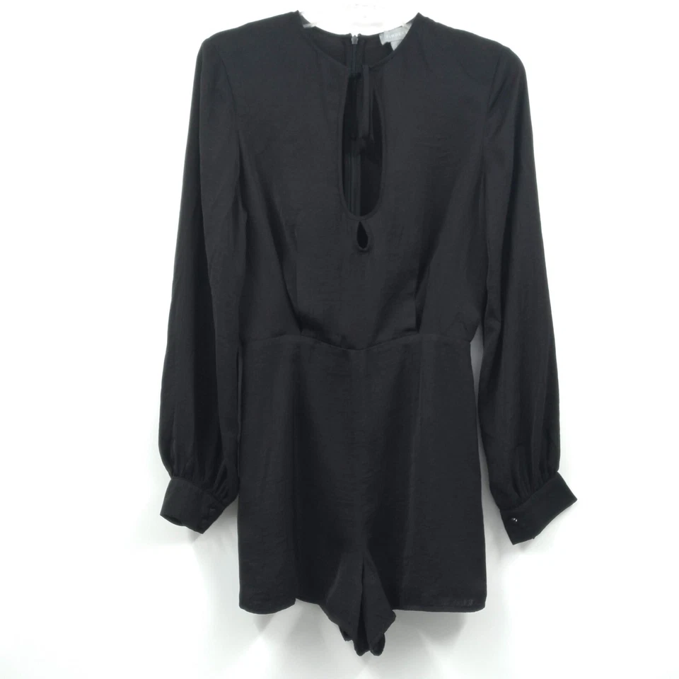 Finders Keepers Huntr Mono Mameluco Talla S Negro Manga Larga Niña Jefe Pantalones Cortos Foto 4 de 4