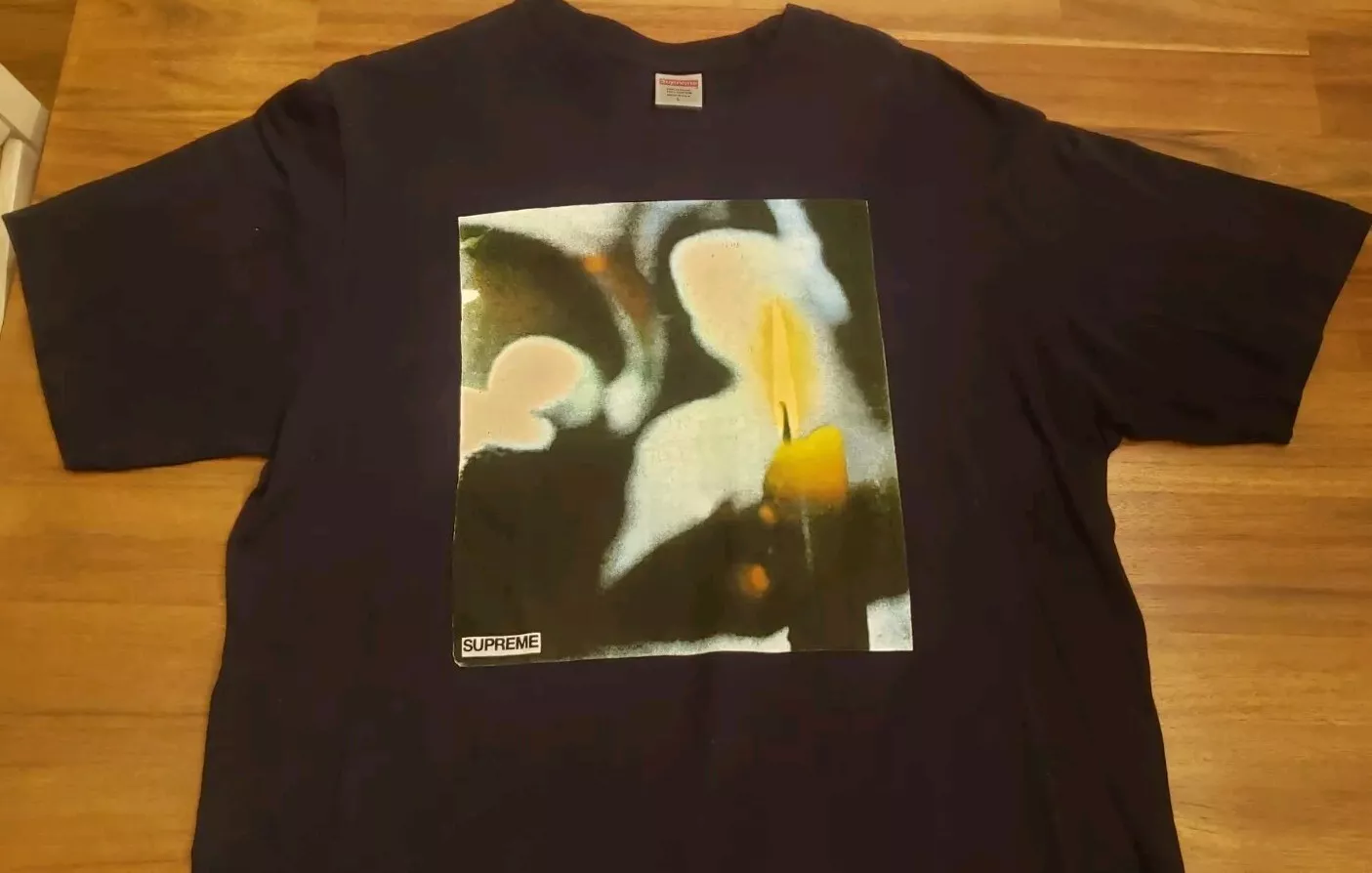 T shirt Supreme Candle noir taille grande