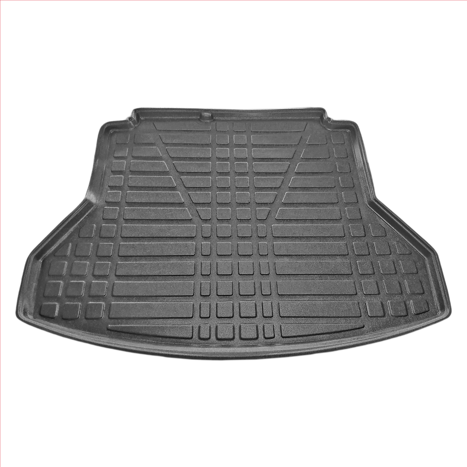 Tapis de coffre de voyage noir flexible Hyundai Elantra 2017