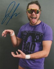 Joey Janela Signed 8x10 Photo Wrestling Autograph WWE Evolve CZW Bad Boy PWG 8