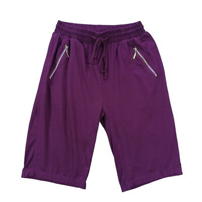 INDERO shorts Women's labeled size S/M fit is XS mauve elastic