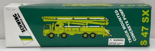 Vintage 1990’s SCHWING America Inc Truck Mounted Concrete Pump White Green NEW - Picture 13 of 14