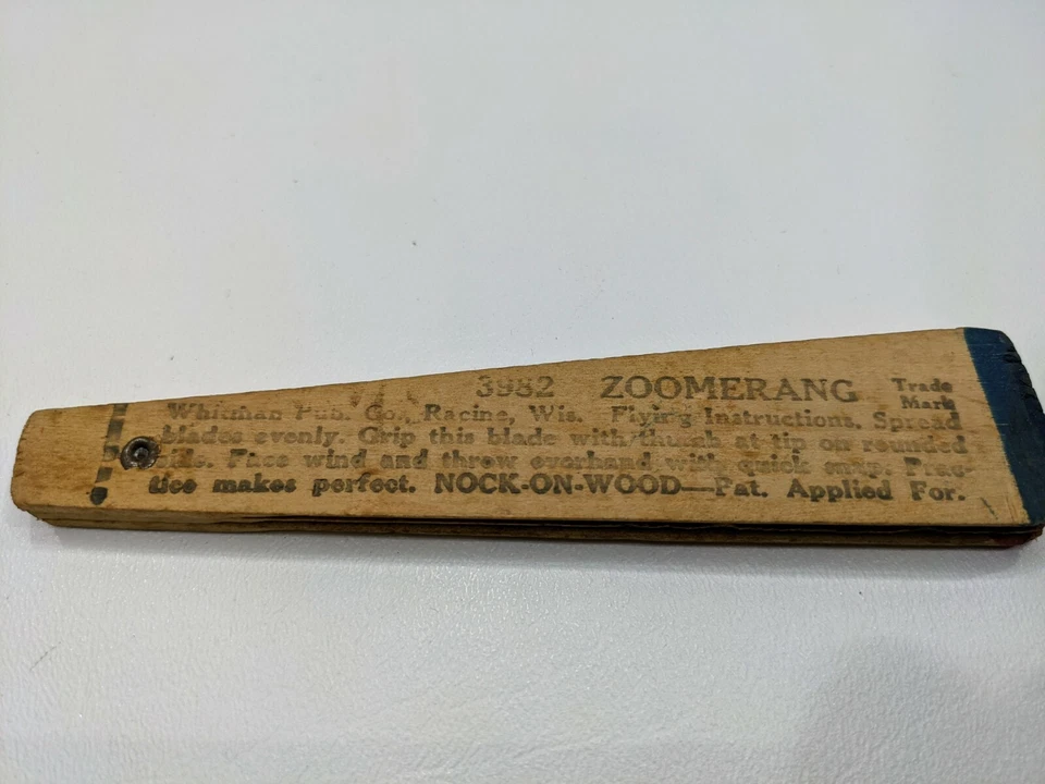 Advertising Whitman Publishing Company Zoomerang Piece - Image 4 of 4