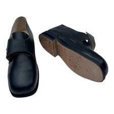 Napoleon Men`s Civil War Real Leather Shoes size available : 9, 12