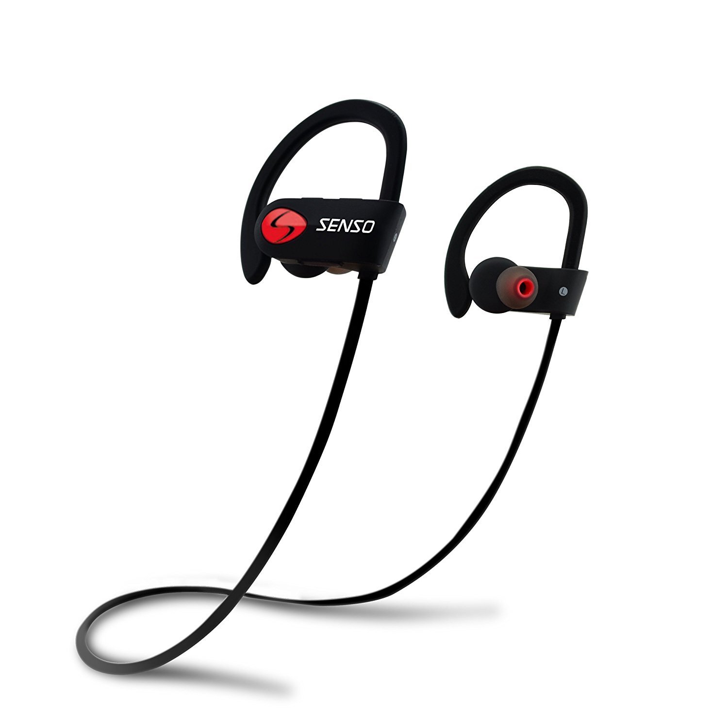 Senso Bluetooth Headphones Best Wireless Sports Earbuds w/Mic IPX7 Waterproof...