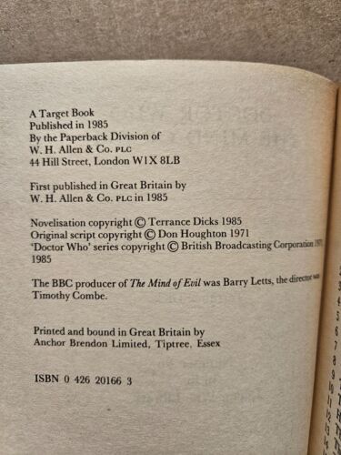 Doctor Who Third Doctor TARGET Books; PICK YOUR EPISODE! - Picture 21 of 143