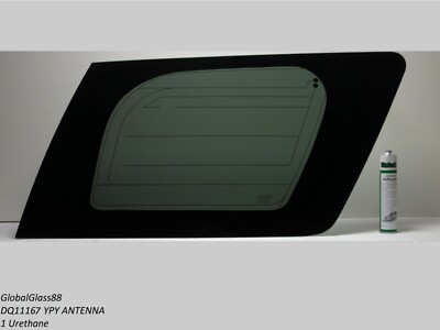 Fit 2007-2010 Chevy Tahoe, GMC Yukon Passenger Rear Quarter Glass + Glue