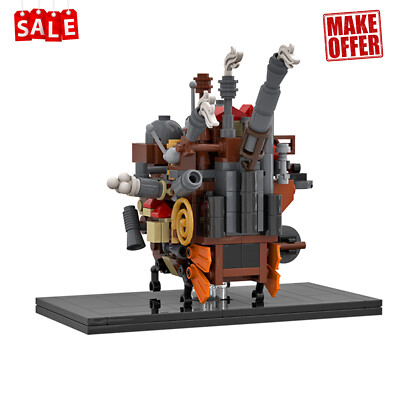 MOC: Moving Castle Model Toys Building Set Set 272 Pieces Good Quality DIY