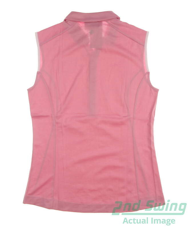 New Womens Galvin Green Sleeveless Polo Small S Pink MSRP 80 eBay