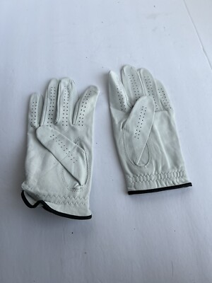 Kirkland Signature Premium Cabretta Leather Golf Gloves both