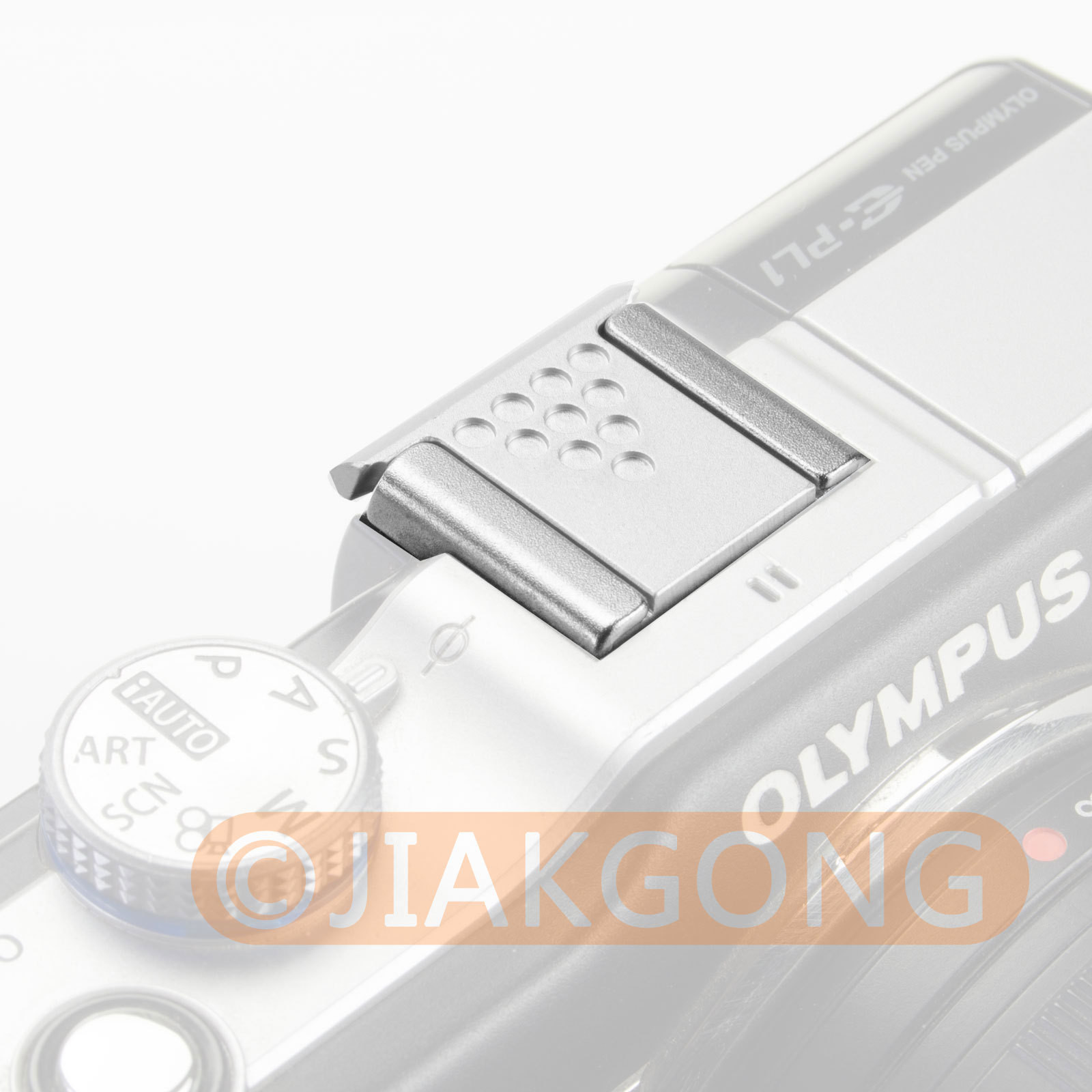 Silver Metal Universal Hot Shoe Cover for Cameras